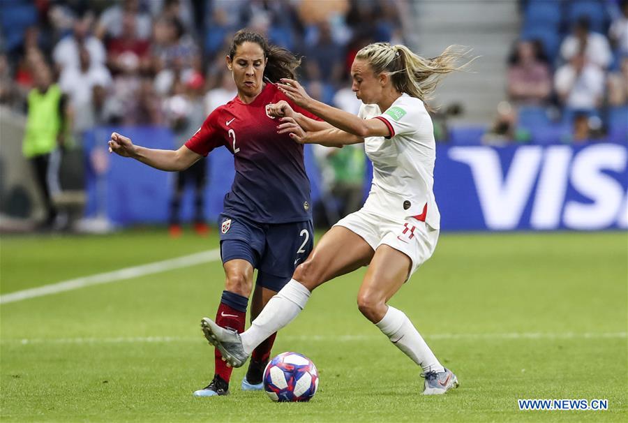 (SP)FRANCE-LE HAVRE-FIFA WOMEN'S WORLD CUP-QUARTERFINAL-ENG VS NOR