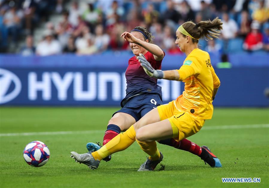 (SP)FRANCE-LE HAVRE-FIFA WOMEN'S WORLD CUP-QUARTERFINAL-ENG VS NOR