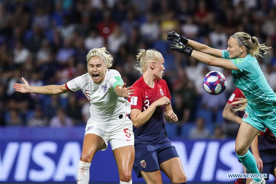 (SP)FRANCE-LE HAVRE-FIFA WOMEN'S WORLD CUP-QUARTERFINAL-ENG VS NOR