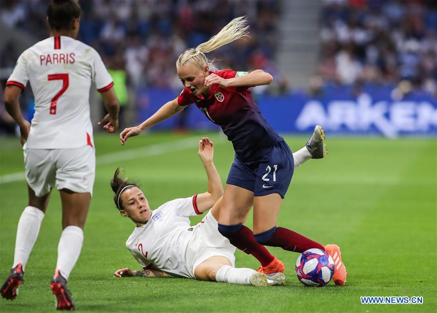 (SP)FRANCE-LE HAVRE-FIFA WOMEN'S WORLD CUP-QUARTERFINAL-ENG VS NOR
