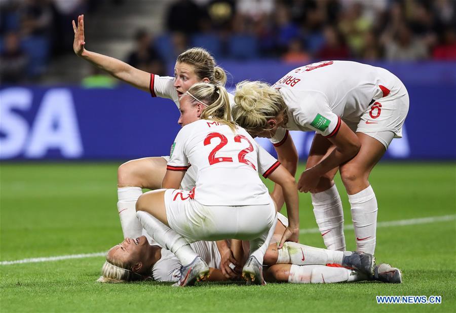 (SP)FRANCE-LE HAVRE-FIFA WOMEN'S WORLD CUP-QUARTERFINAL-ENG VS NOR