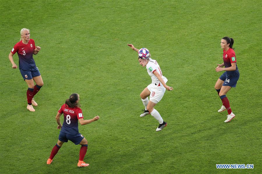 (SP)FRANCE-LE HAVRE-FIFA WOMEN'S WORLD CUP-QUARTERFINAL-ENG VS NOR