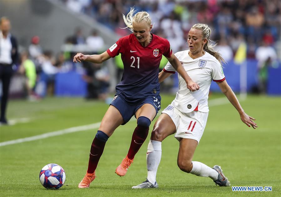 (SP)FRANCE-LE HAVRE-FIFA WOMEN'S WORLD CUP-QUARTERFINAL-ENG VS NOR