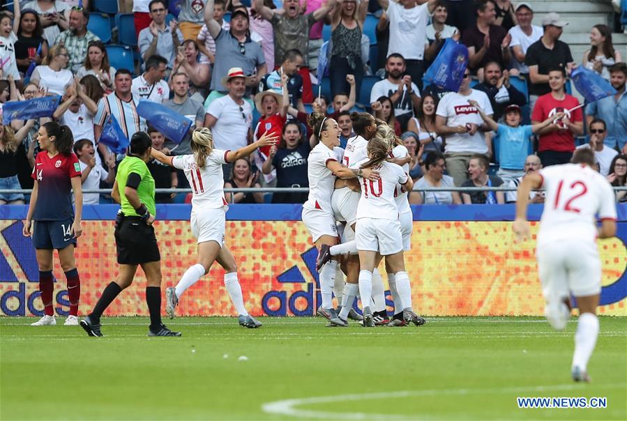 (SP)FRANCE-LE HAVRE-FIFA WOMEN'S WORLD CUP-QUARTERFINAL-ENG VS NOR