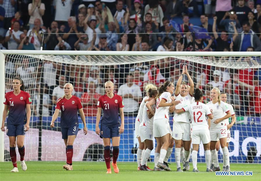 (SP)FRANCE-LE HAVRE-FIFA WOMEN'S WORLD CUP-QUARTERFINAL-ENG VS NOR