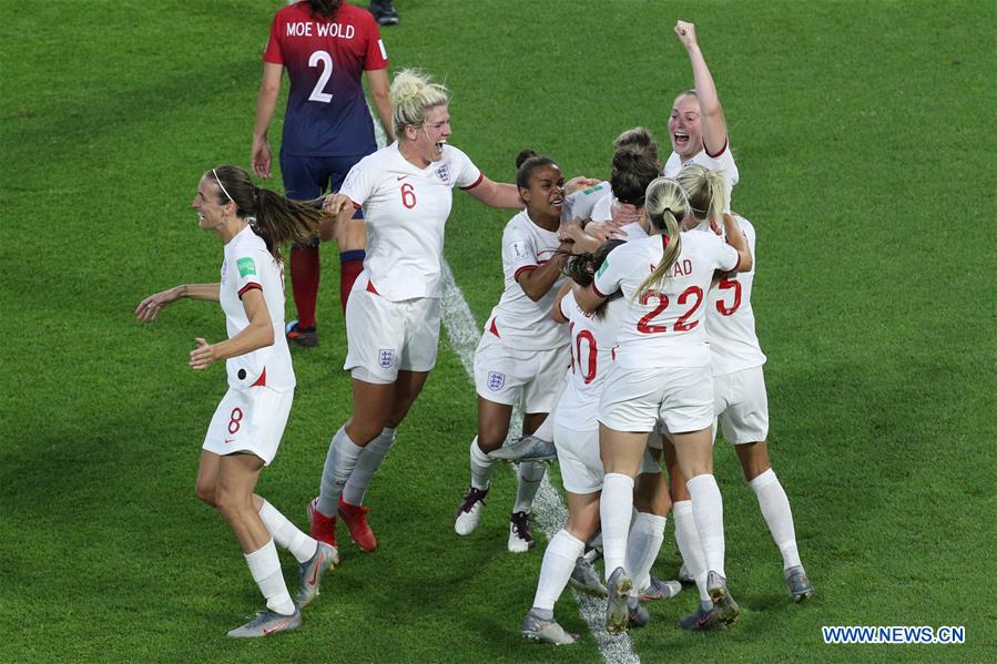 (SP)FRANCE-LE HAVRE-FIFA WOMEN'S WORLD CUP-QUARTERFINAL-ENG VS NOR
