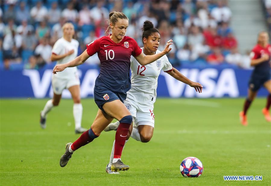 (SP)FRANCE-LE HAVRE-FIFA WOMEN'S WORLD CUP-QUARTERFINAL-ENG VS NOR