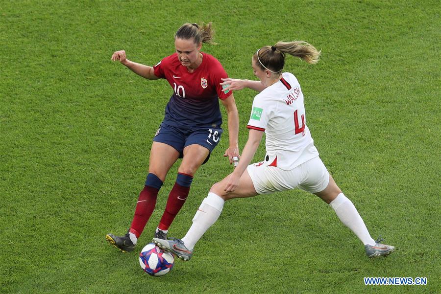 (SP)FRANCE-LE HAVRE-FIFA WOMEN'S WORLD CUP-QUARTERFINAL-ENG VS NOR
