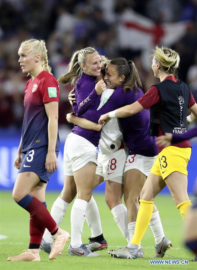 (SP)FRANCE-LE HAVRE-FIFA WOMEN'S WORLD CUP-QUARTERFINAL-ENG VS NOR