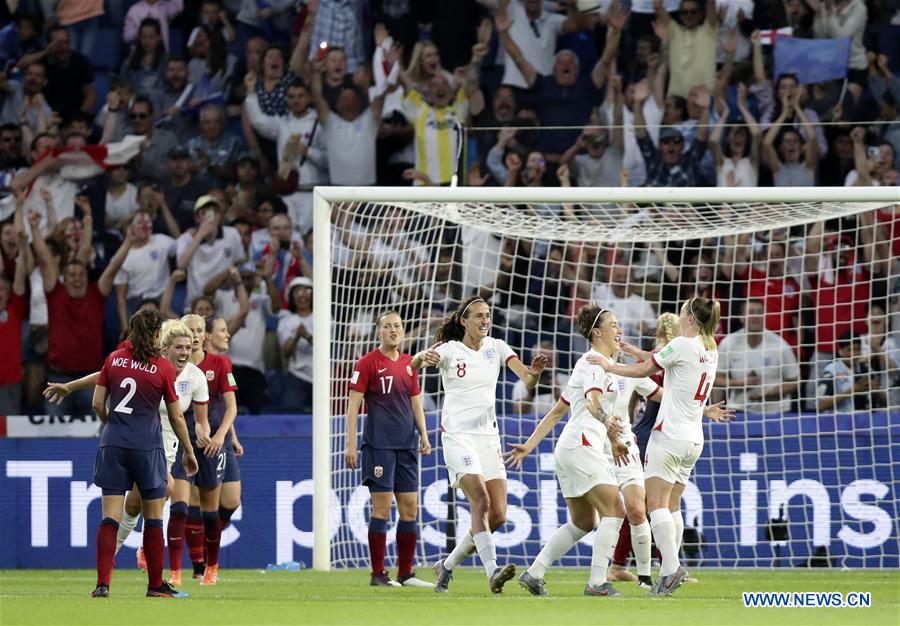(SP)FRANCE-LE HAVRE-FIFA WOMEN'S WORLD CUP-QUARTERFINAL-ENG VS NOR