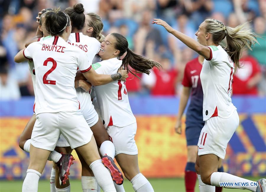 (SP)FRANCE-LE HAVRE-FIFA WOMEN'S WORLD CUP-QUARTERFINAL-ENG VS NOR