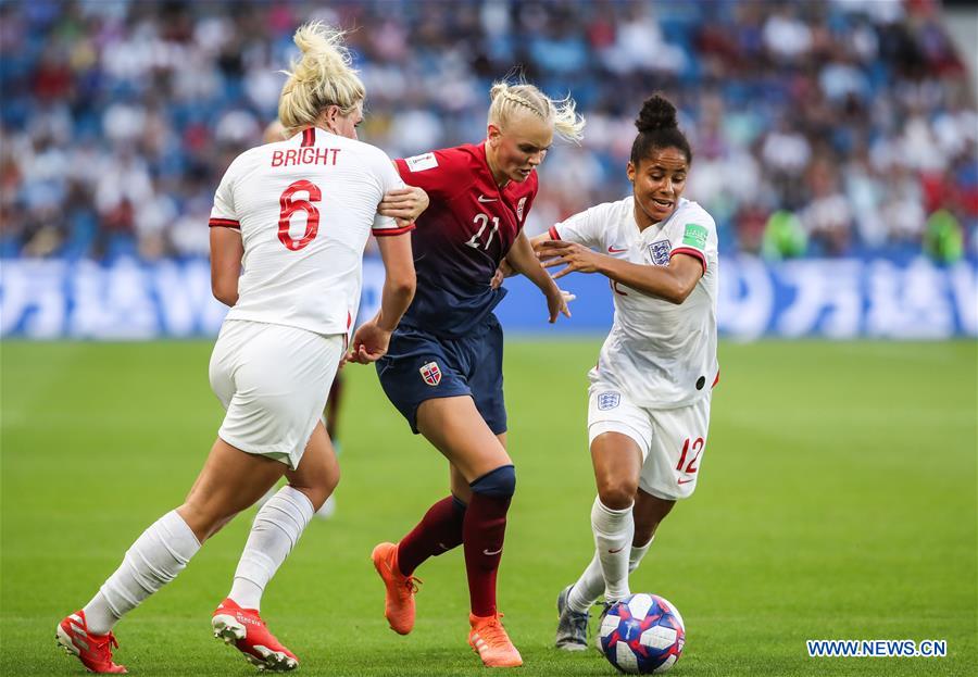 (SP)FRANCE-LE HAVRE-FIFA WOMEN'S WORLD CUP-QUARTERFINAL-ENG VS NOR