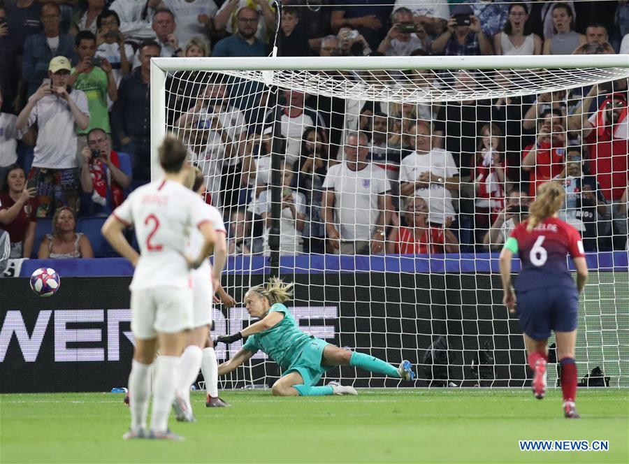 (SP)FRANCE-LE HAVRE-FIFA WOMEN'S WORLD CUP-QUARTERFINAL-ENG VS NOR