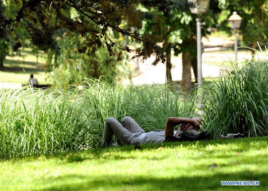 SPAIN-MADRID-HEAT WAVE