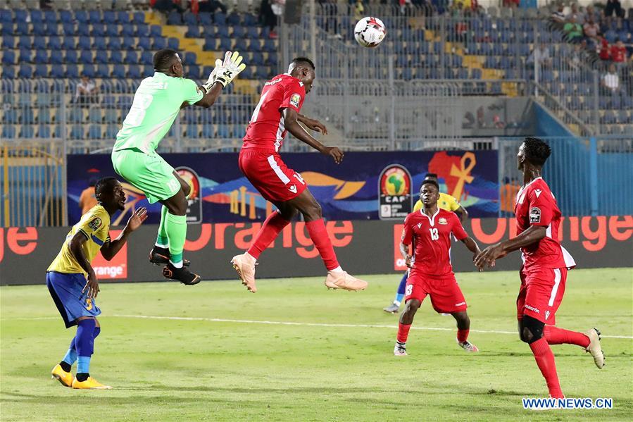 (SP)EGYPT-CAIRO-SOCCER-AFRICAN CUP OF NATIONS-KENYA VS TANZANIA