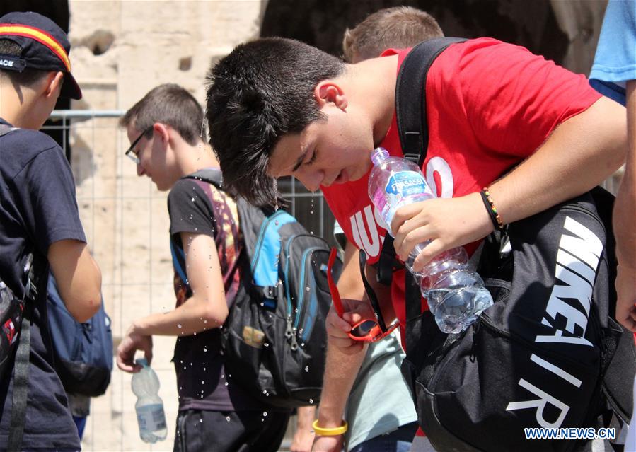 ITALY-ROME-HEAT WAVE