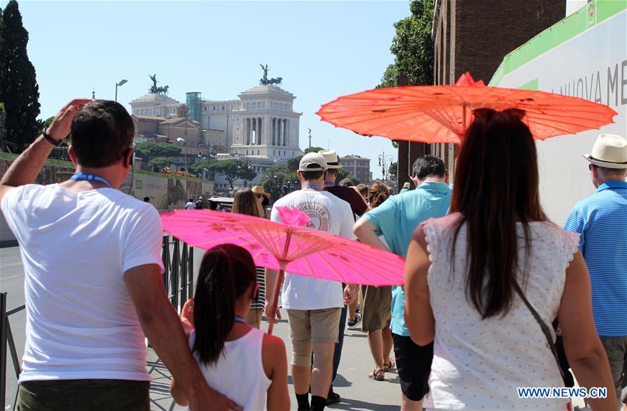 ITALY-ROME-HEAT WAVE