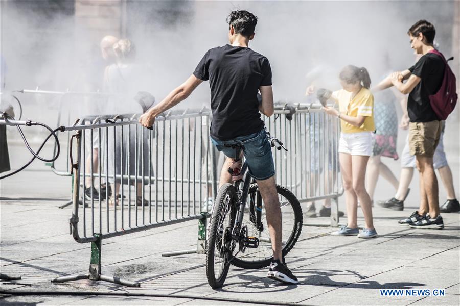 FRANCE-WEATHER-HEAT WAVE