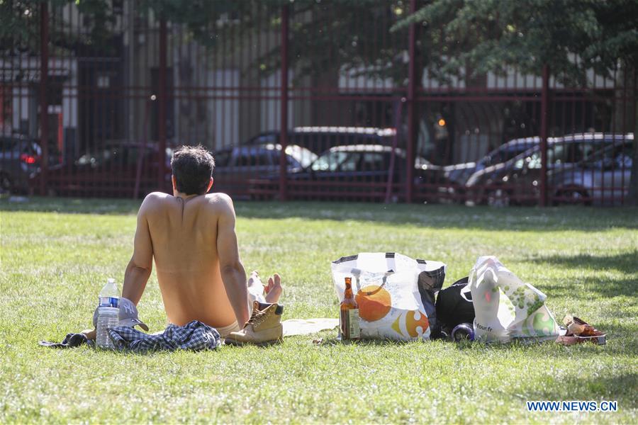 FRANCE-WEATHER-HEAT WAVE