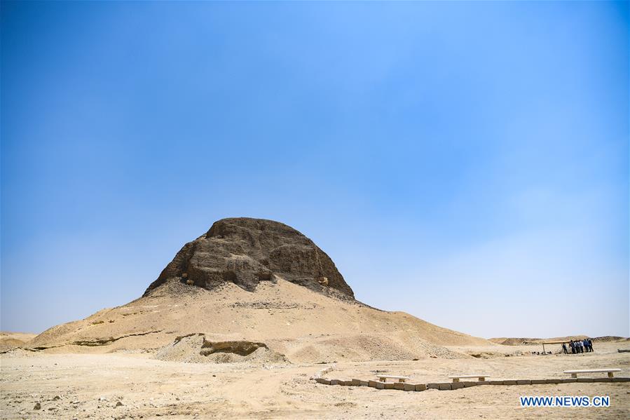 EGYPT-FAIYUM-PYRAMID-OPENING