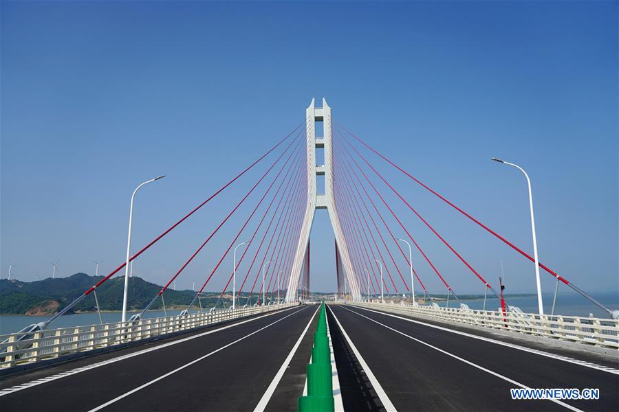 CHINA-JIANGXI-POYANG LAKE-BRIDGE-OPENING (CN)