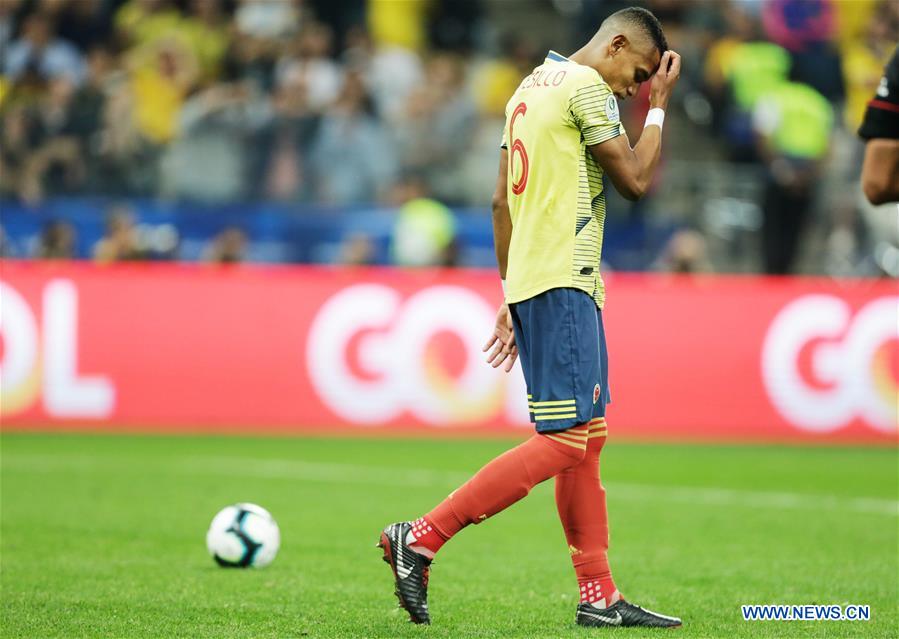 (SP)BRAZIL-SAO PAULO-FOOTBALL-COPA AMERICA 2019-CHILE VS COLOMBIA