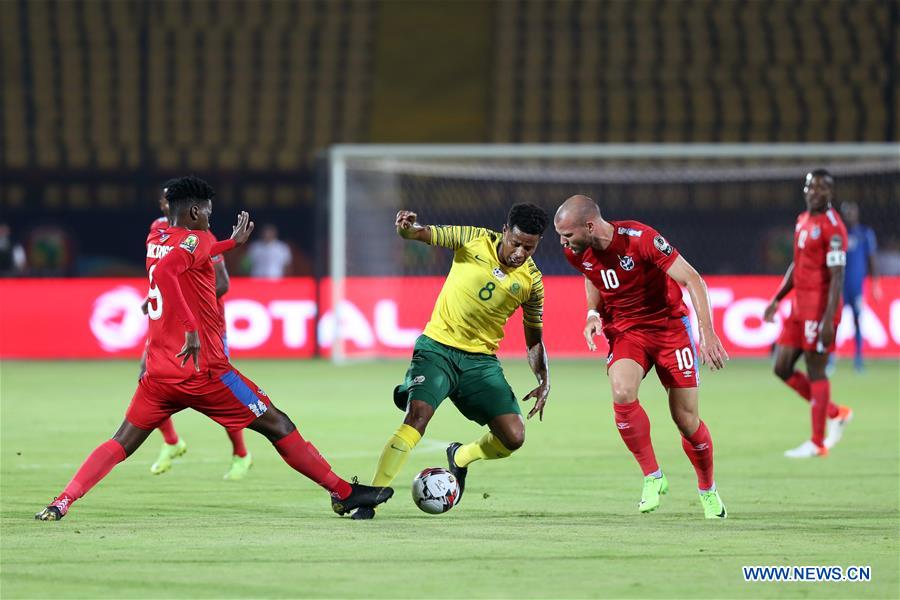 (SP)EGYPT-CAIRO-SOCCER-AFRICA CUP-SOUTH AFRICA VS NAMIBIA