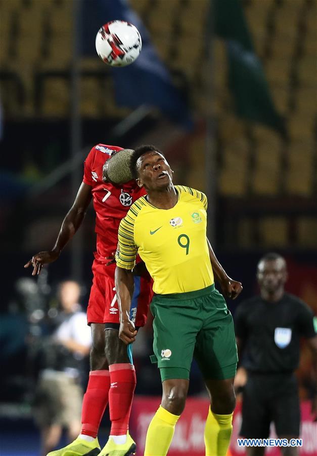 (SP)EGYPT-CAIRO-SOCCER-AFRICA CUP-SOUTH AFRICA VS NAMIBIA