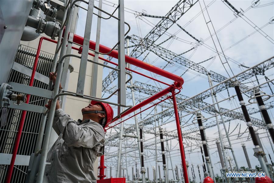 CHINA-JIANGXI-NANCHANG-CONVERTER STATION-OPERATION (CN)