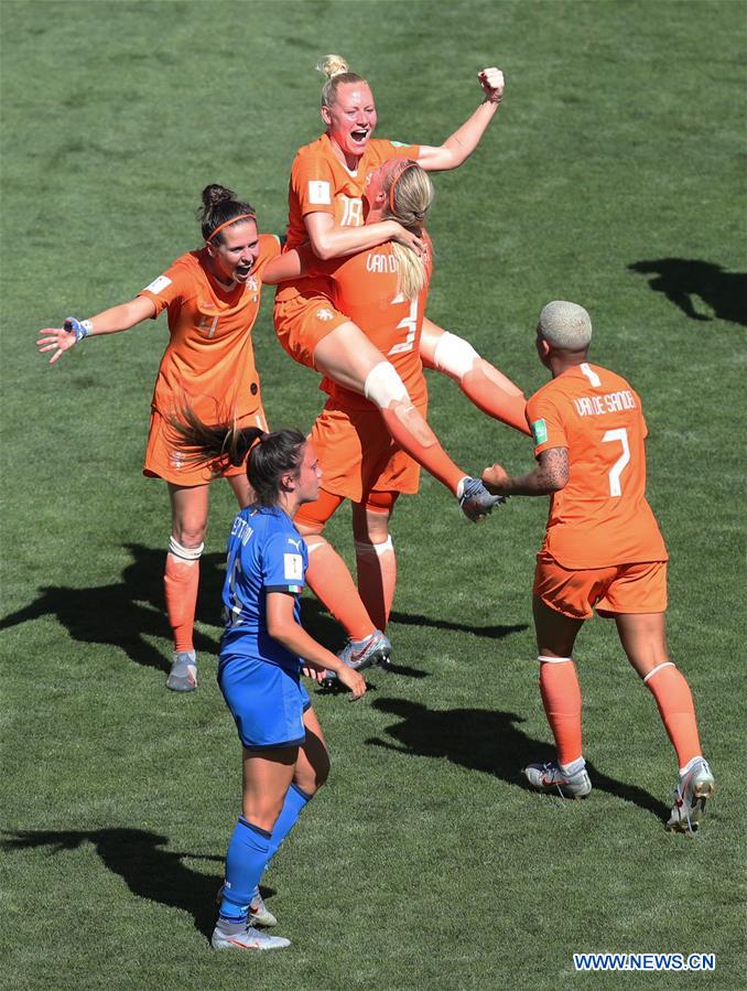 (SP)FRANCE-VALENCIENNES-FOOTBALL-FIFA WOMEN'S WORLD CUP-QUARTERFINAL-ITA VS NED