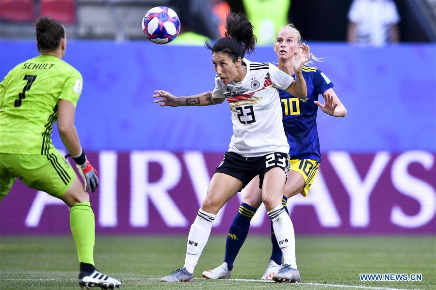 (SP)FRANCE-RENNES-FIFA WOMEN'S WORLD CUP-QUARTERFINALS-GER VS SWE