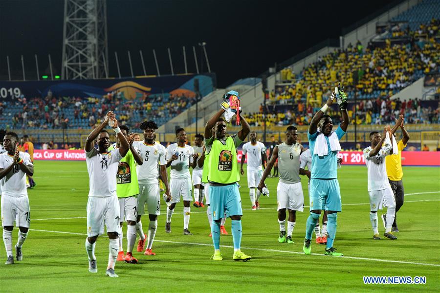 (SP)EGYPT-ISMAILIA-FOOTBALL-AFRICA CUP-CAMEROON VS GHANA