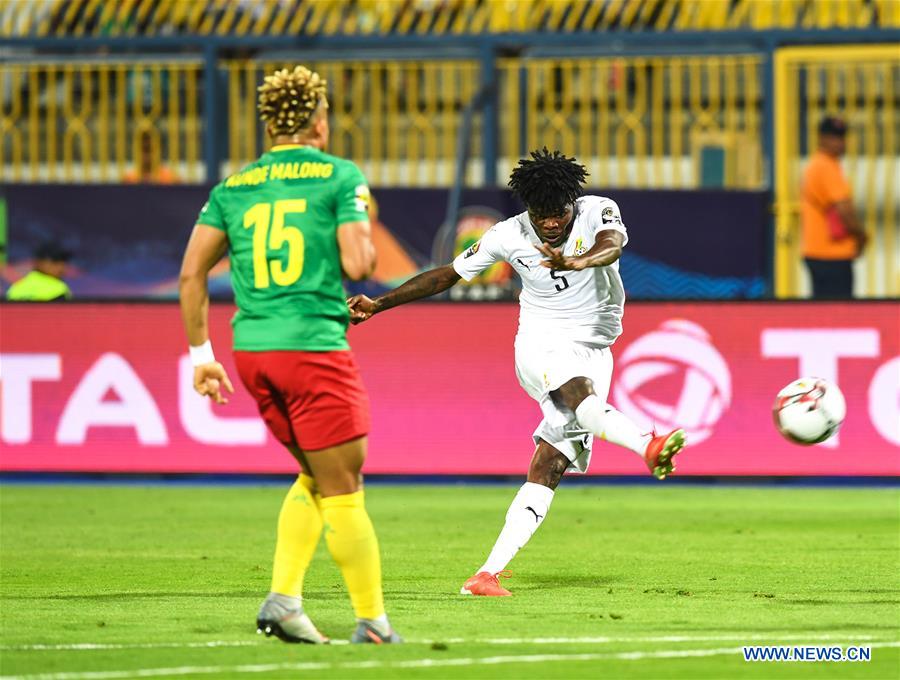 (SP)EGYPT-ISMAILIA-FOOTBALL-AFRICA CUP-CAMEROON VS GHANA