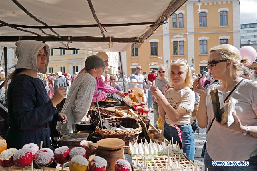 FINLAND-TURKU-MEDIEVAL MARKET