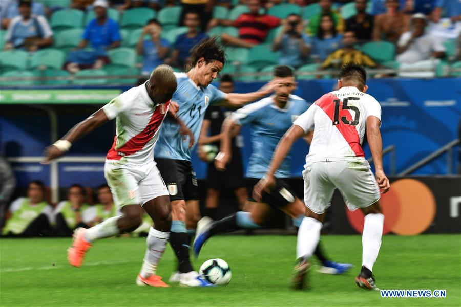 (SP)BRAZIL-SALVADOR-FOOTBALL-COPA AMERICA 2019-PERU VS URUGUAY