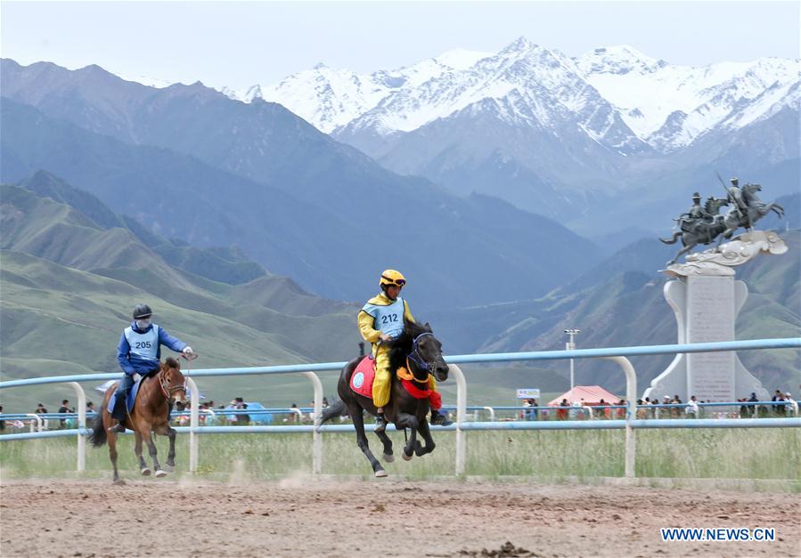#CHINA-GANSU-ZHANGYE-HORSE RACING (CN)