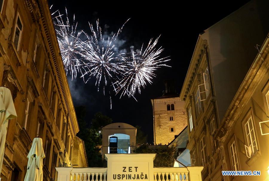 CROATIA-ZAGREB-HALF NEW YEAR CELEBRATION