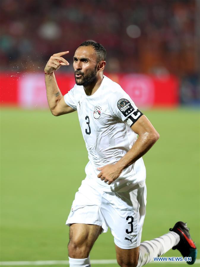 (SP)EGYPT-CAIRO-FOOTBALL-AFRICA CUP OF NATIONS-EGYPT VS UGANDA