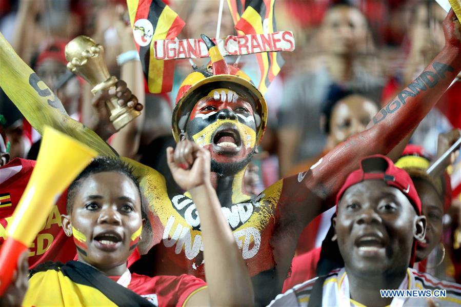 (SP)EGYPT-CAIRO-FOOTBALL-AFRICA CUP OF NATIONS-EGYPT VS UGANDA
