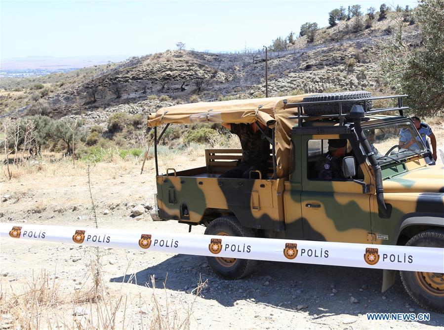 CYPRUS-NICOSIA-ANTI-AIRCRAFT MISSILE-CRASH