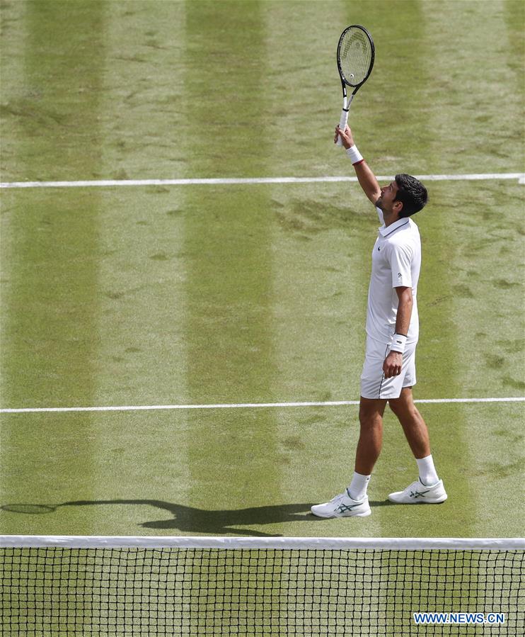 (SP)BRITAIN-LONDON-TENNIS-WIMBLEDON-DAY 1