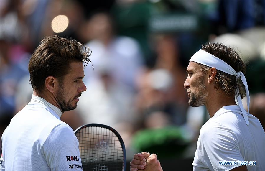 (SP)BRITAIN-LONDON-TENNIS-WIMBLEDON-DAY 1