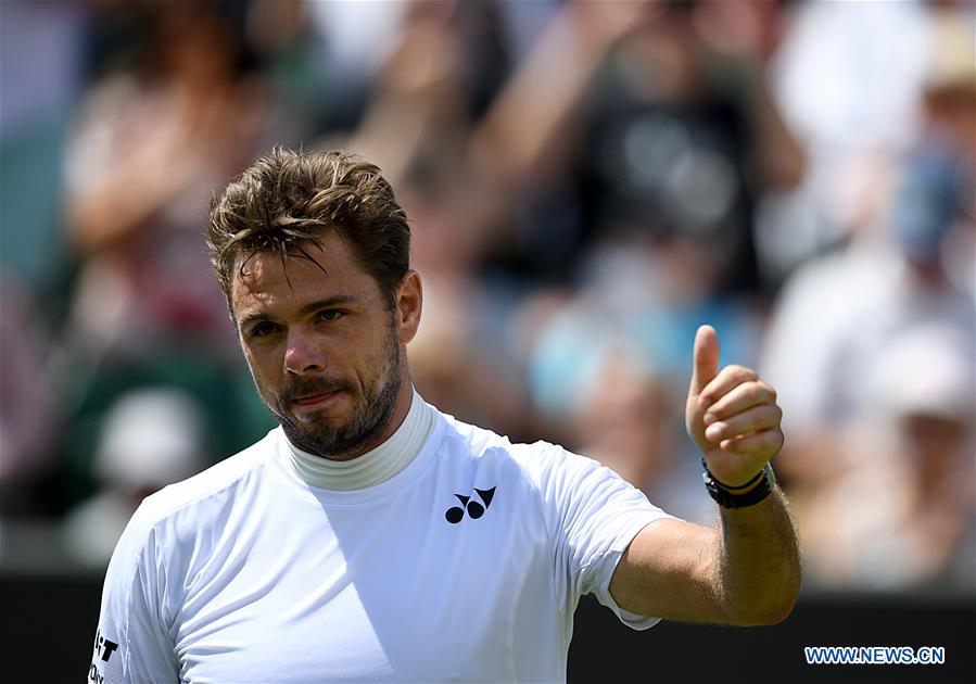 (SP)BRITAIN-LONDON-TENNIS-WIMBLEDON-DAY 1