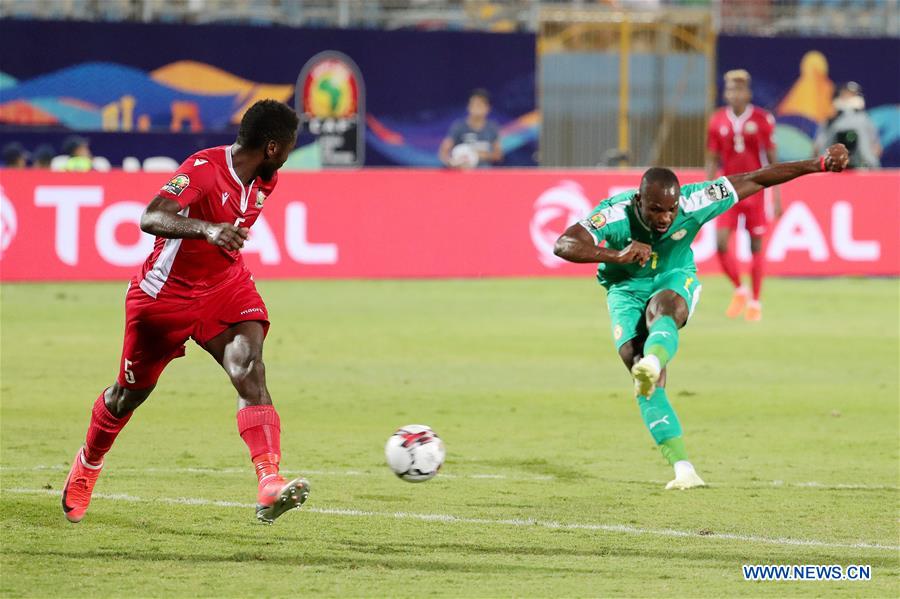(SP)EGYPT-CAIRO-FOOTBALL-AFRICA CUP OF NATIONS-SENEGAL VS KENYA