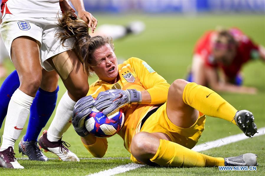 (SP)FRANCE-LYON-FOOTBALL-FIFA WOMEN'S WORLD CUP-SEMIFINALS-ENG VS USA