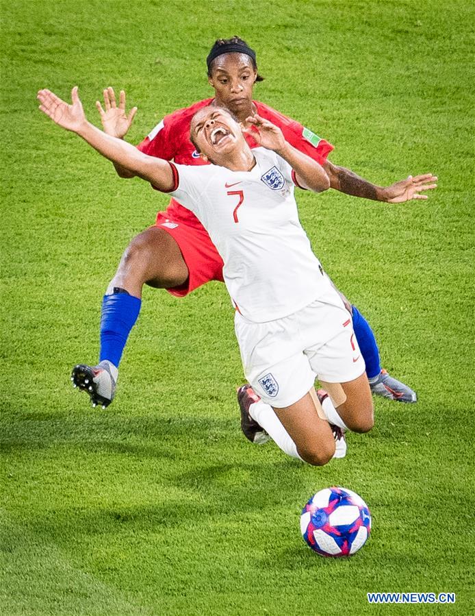 (SP)FRANCE-LYON-FOOTBALL-FIFA WOMEN'S WORLD CUP-SEMIFINALS-ENG VS USA