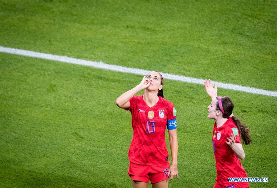(SP)FRANCE-LYON-FOOTBALL-FIFA WOMEN'S WORLD CUP-SEMIFINALS-ENG VS USA