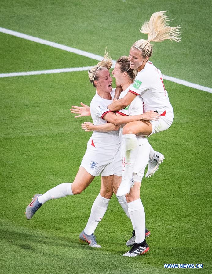 (SP)FRANCE-LYON-FOOTBALL-FIFA WOMEN'S WORLD CUP-SEMIFINALS-ENG VS USA