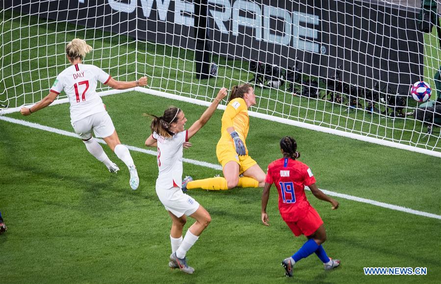 (SP)FRANCE-LYON-FOOTBALL-FIFA WOMEN'S WORLD CUP-SEMIFINALS-ENG VS USA