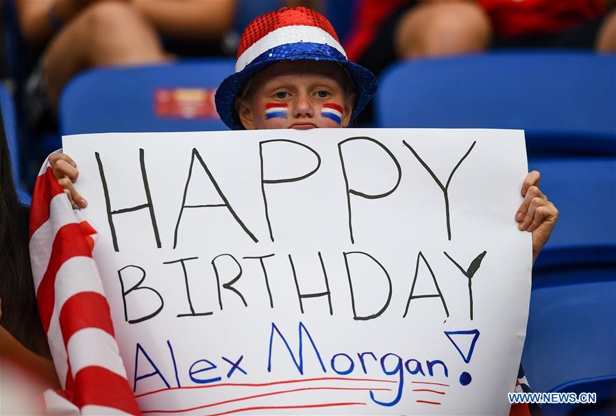 (SP)FRANCE-LYON-FOOTBALL-FIFA WOMEN'S WORLD CUP-SEMIFINALS-ENG VS USA